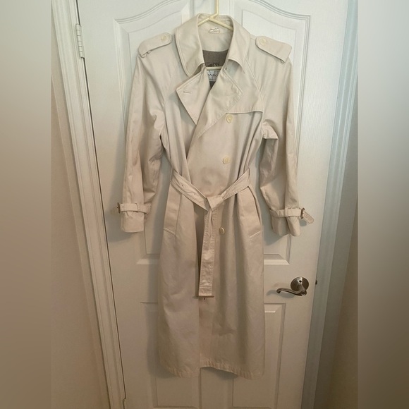 Evan Picone Jackets & Blazers - Evan Picone Vintage Fully Lined Trench Coat Size 16